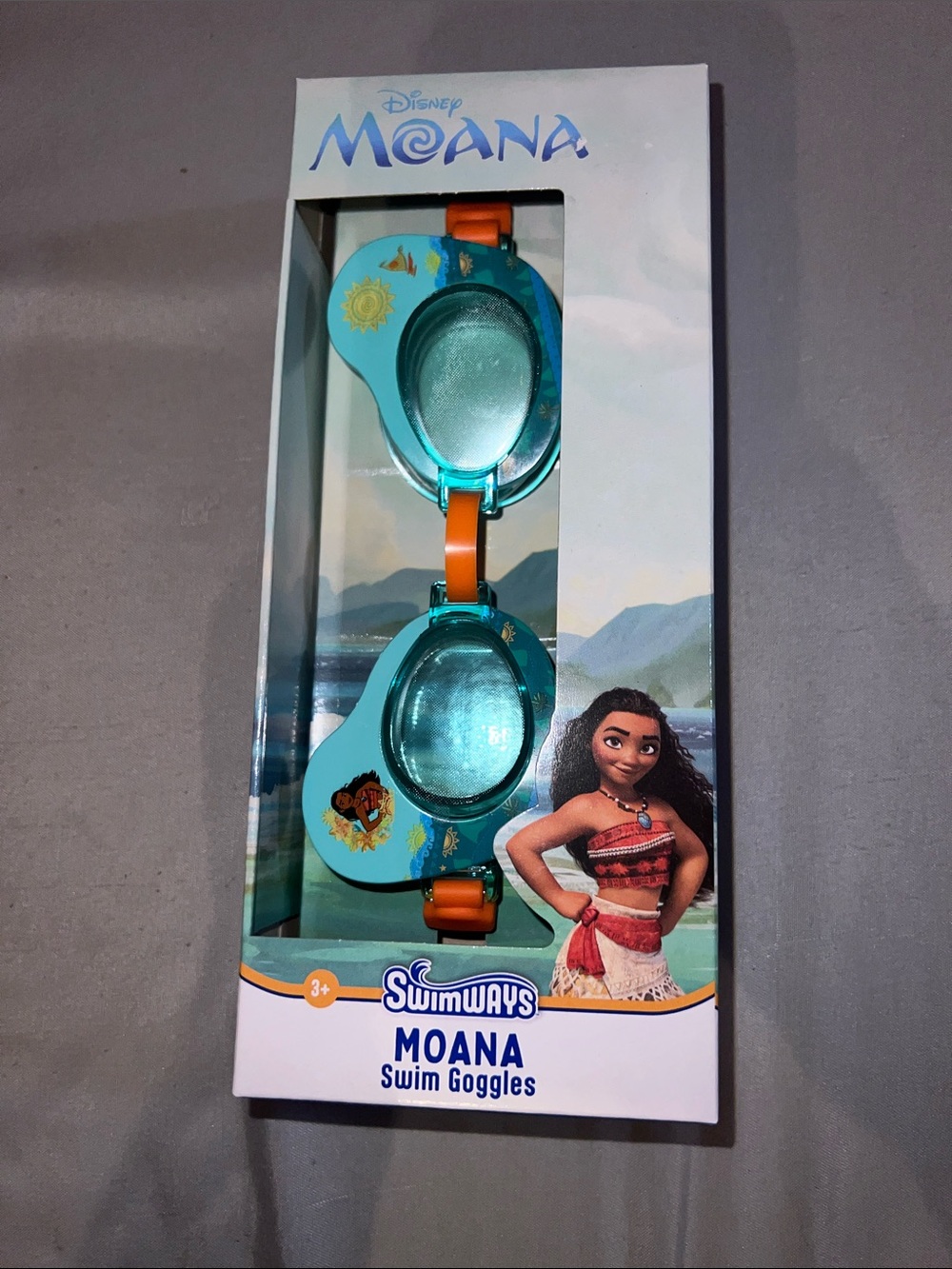 Disney Moana Kids' Teal Swim Goggles